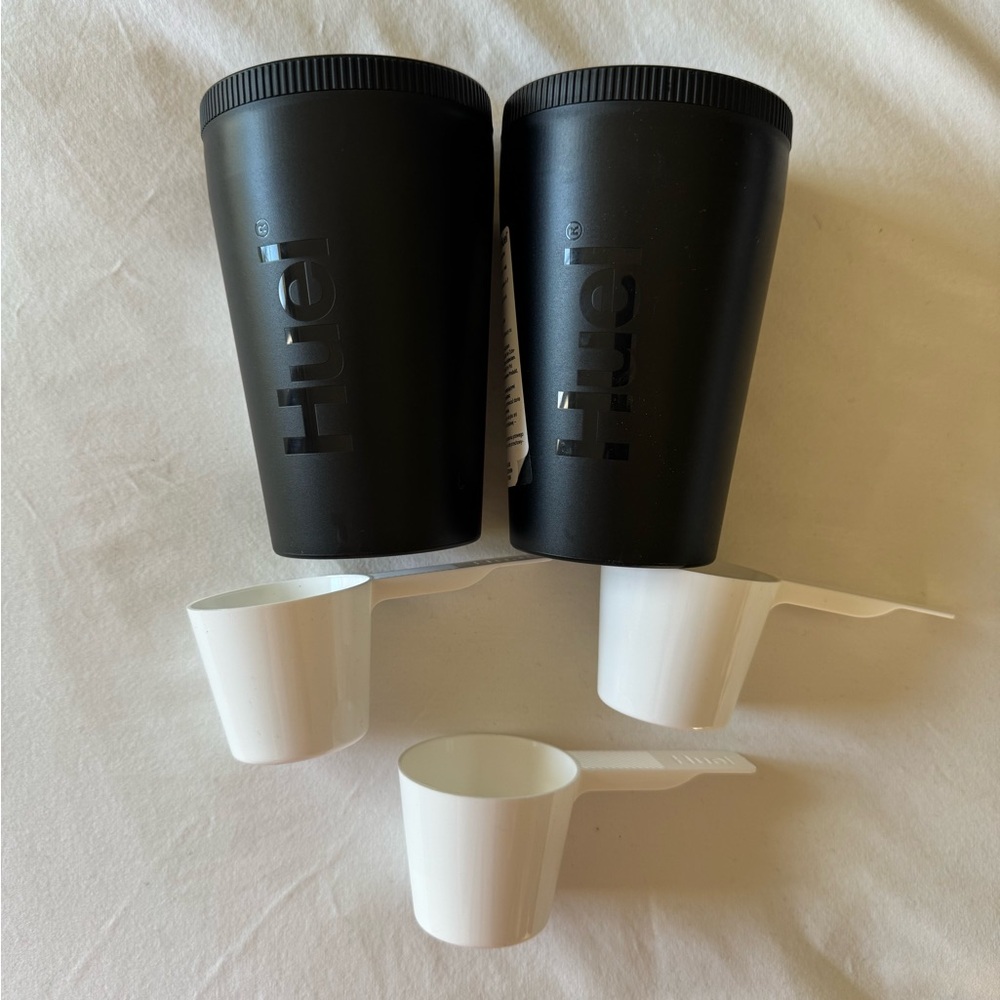 Huel | (2) Reusable Hot & Savory Cups with (3) Scoops